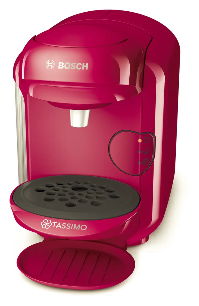 Bosch Tassimo Vivy2 Kapselmaschine TAS1401, Kompaktes Design, Vollautomatisch, Geeignet Für Alle Tassen - Pink – Bild 4