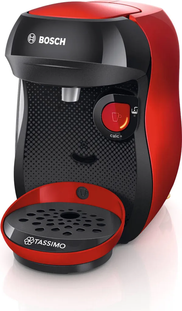Bosch TASSIMO HAPPY Just Red +20€ Gutschein 1400 Watt +1 Packung Latte Macchiato – Bild 2